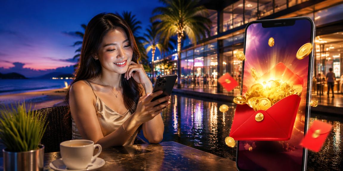 Bonus sampul merah untuk perayaan dan cabutan loteri coin88